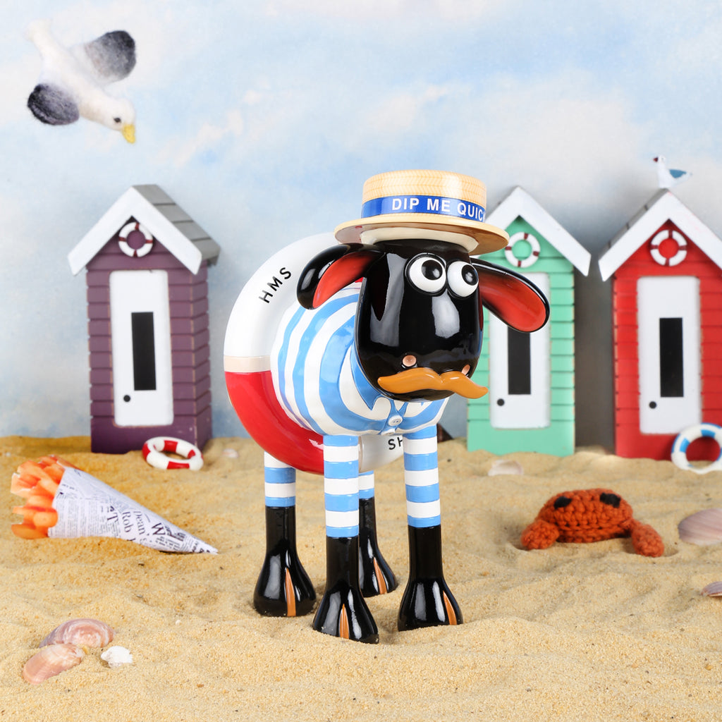 Beach Boy Shaun the Sheep Figurine