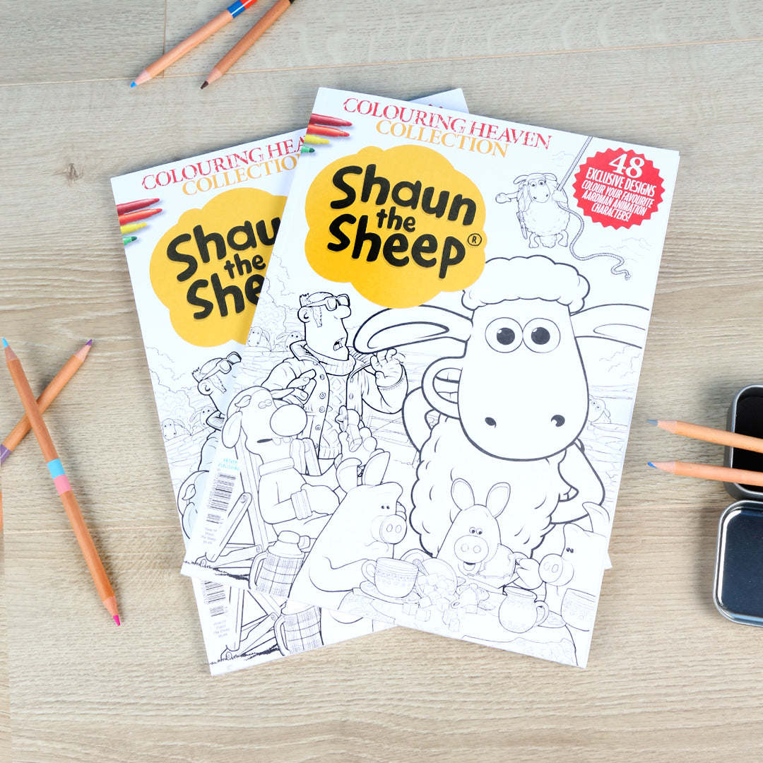Shaun the Sheep Collection Colouring Book – Gromit Unleashed Shop