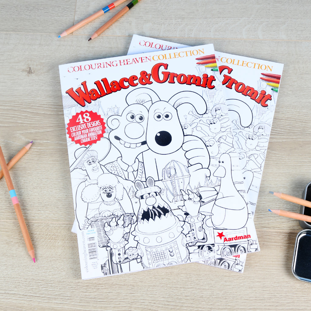Wallace & Gromit Collection Colouring Book
