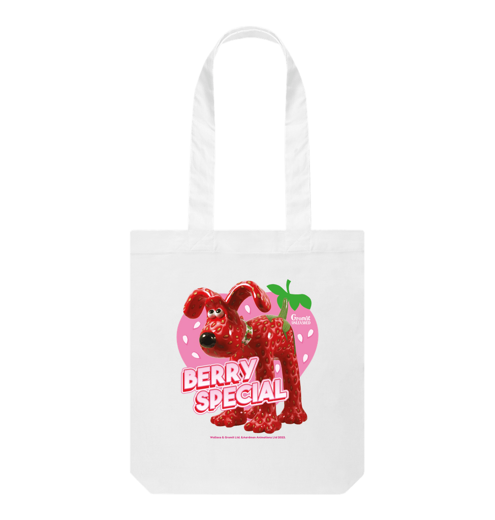 White Gromberry Berry Special Tote Bag White- print on demand