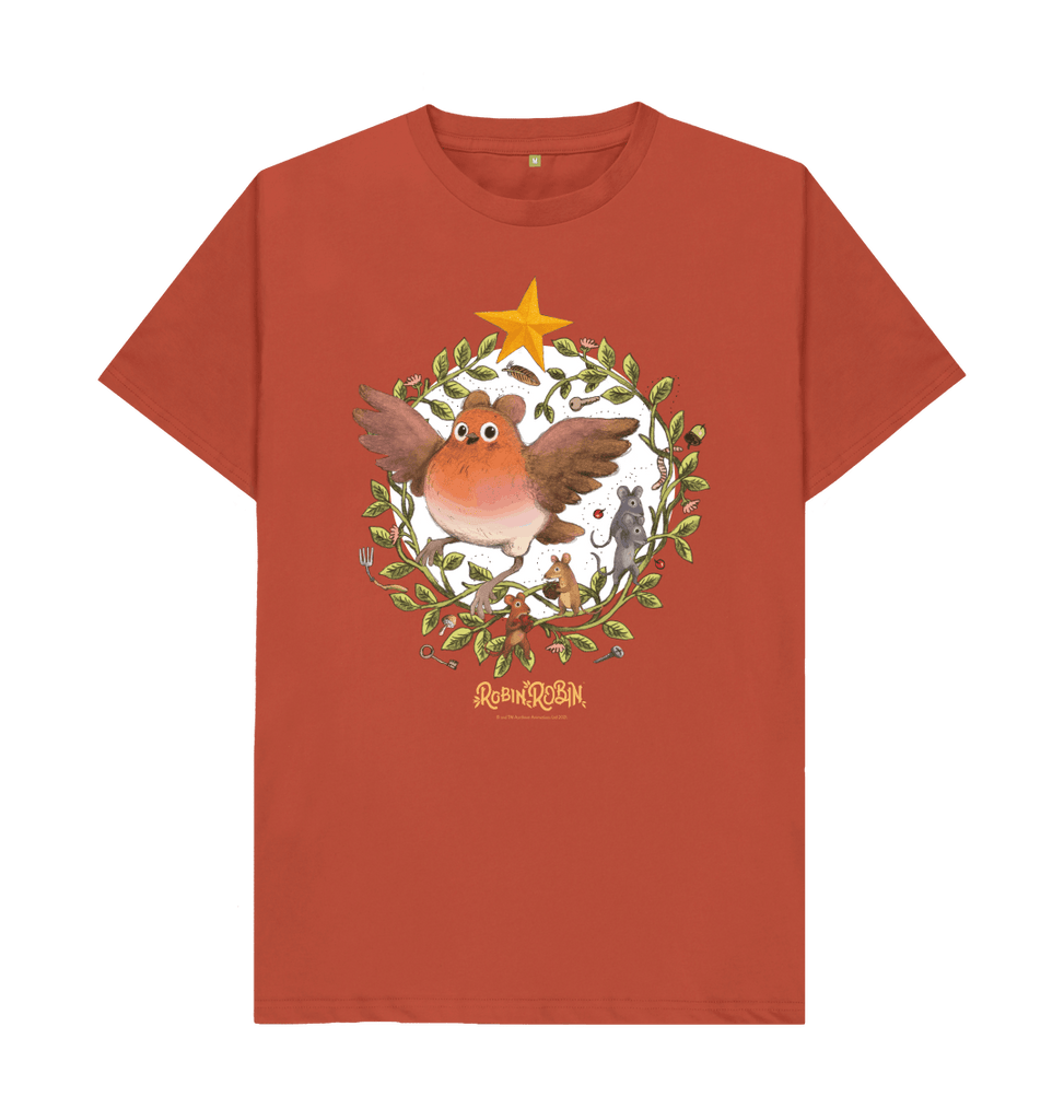Rust The Wishing Star Robin Robin - Adult T-shirt