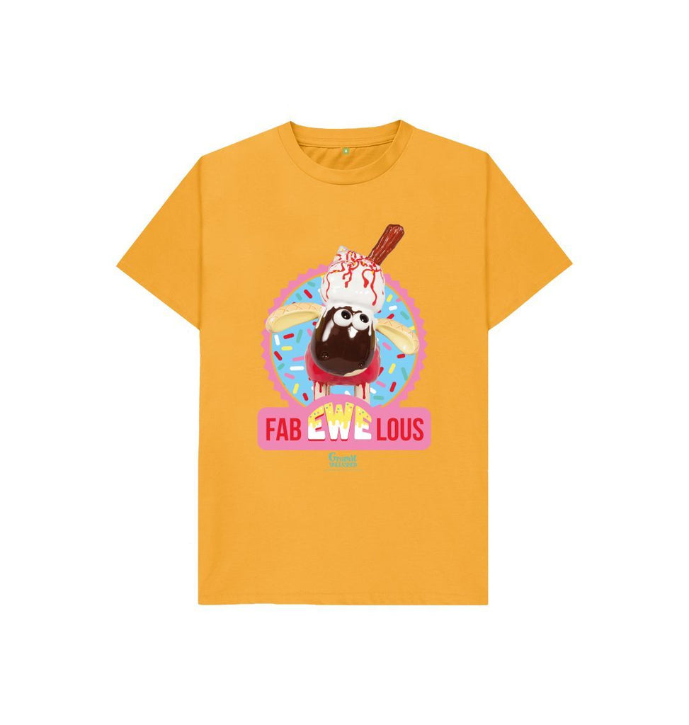Mustard Fab-Ewe-Lous, Shaun the Sheep - Children's T-shirt
