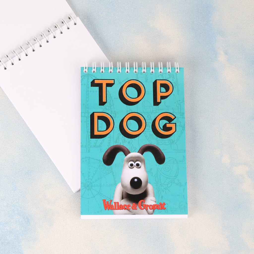 Wallace & Gromit 'Top Dog' Wire Bound Notebook