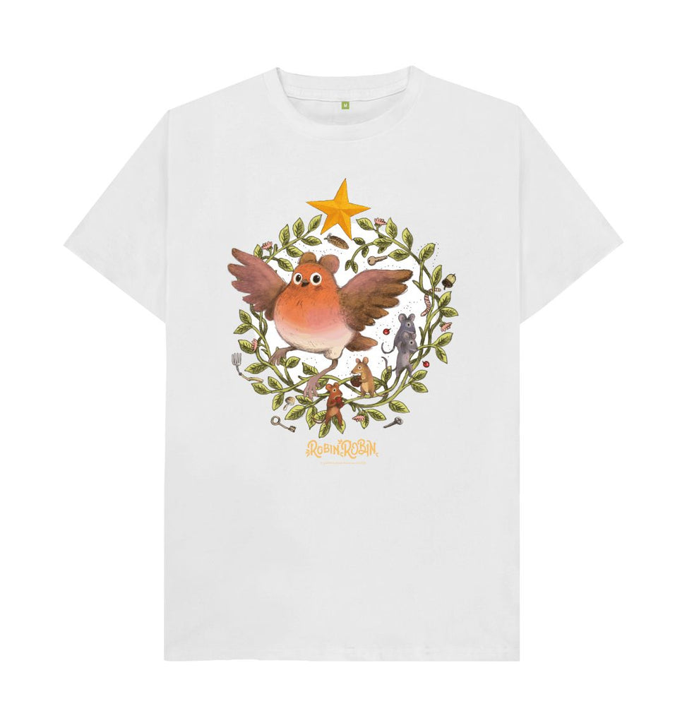 White The Wishing Star, Adult T-shirt