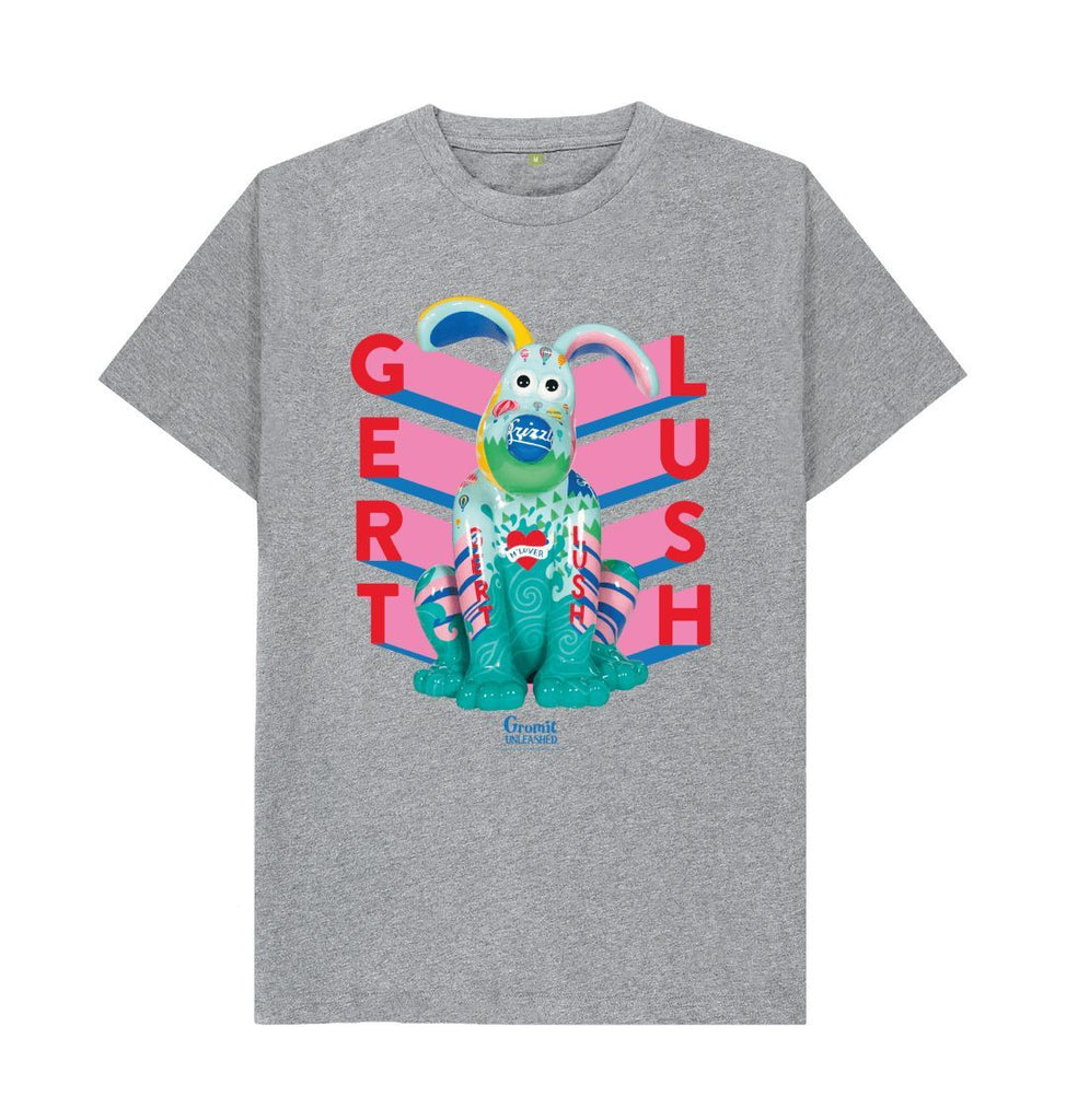 Athletic Grey Gert Lush Adult T-shirt featuring Gromit 