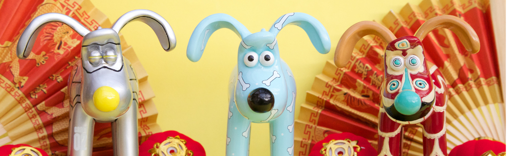 Gromit Unleashed Hong Kong Figurines