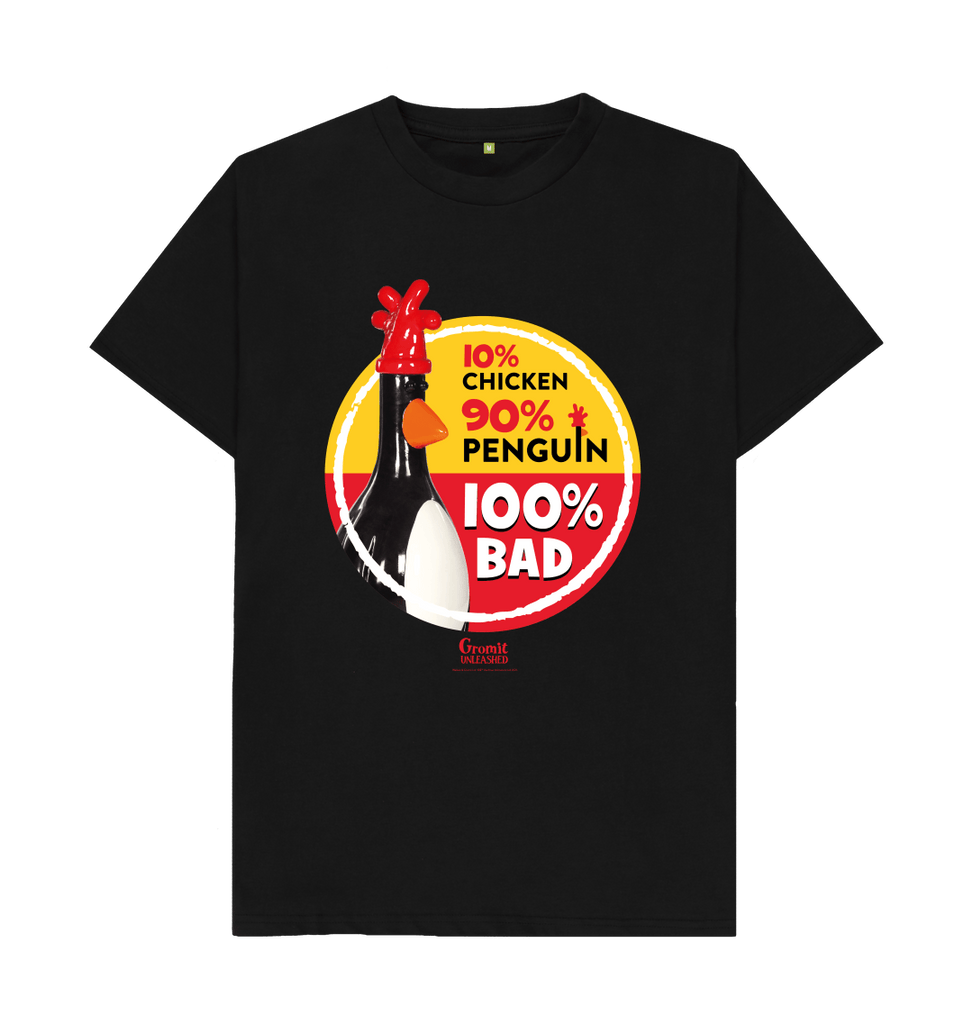 Black Feathers McGraw 100% Bad Adult  T-shirt