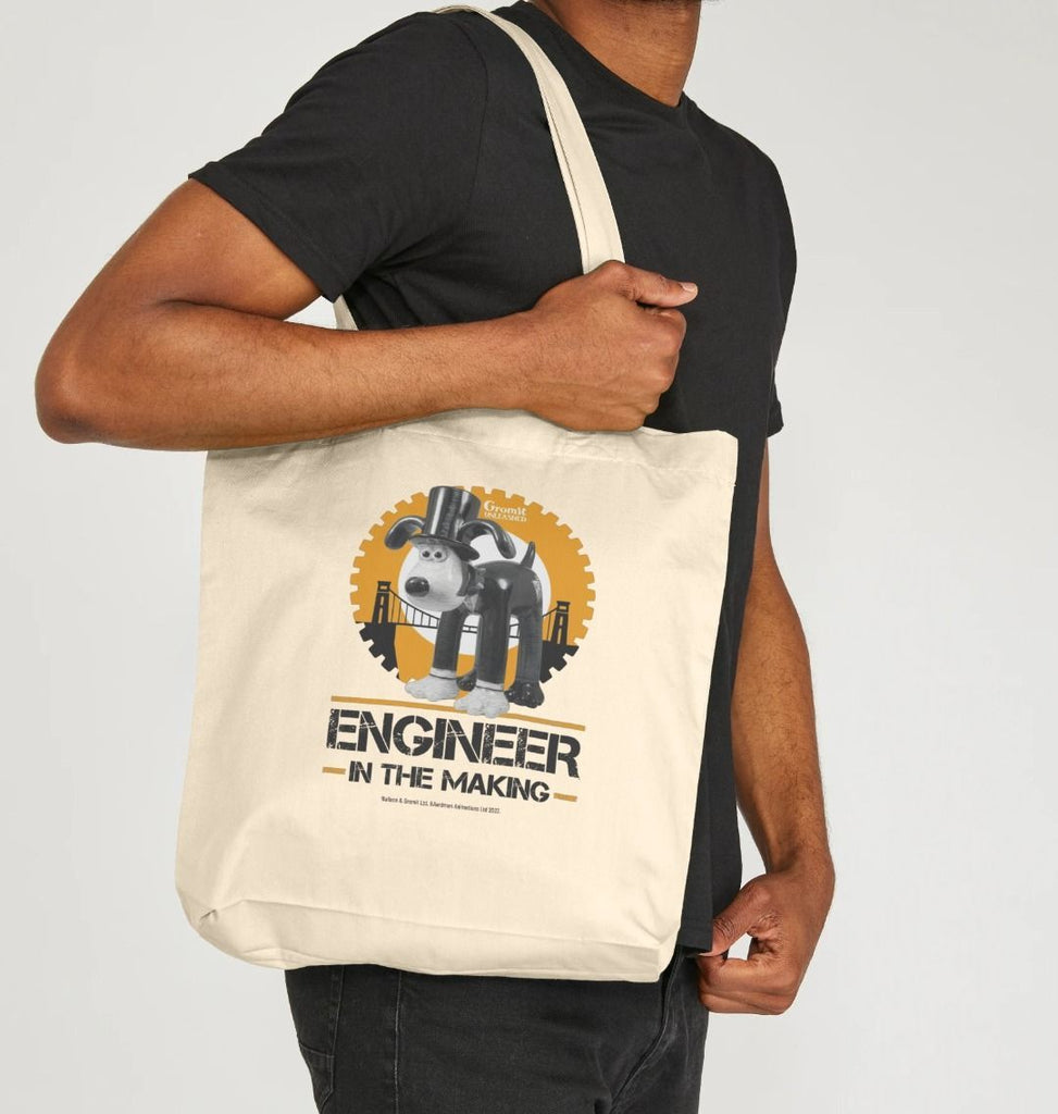 Isambark, Engineer in the making tote bag - print on demand