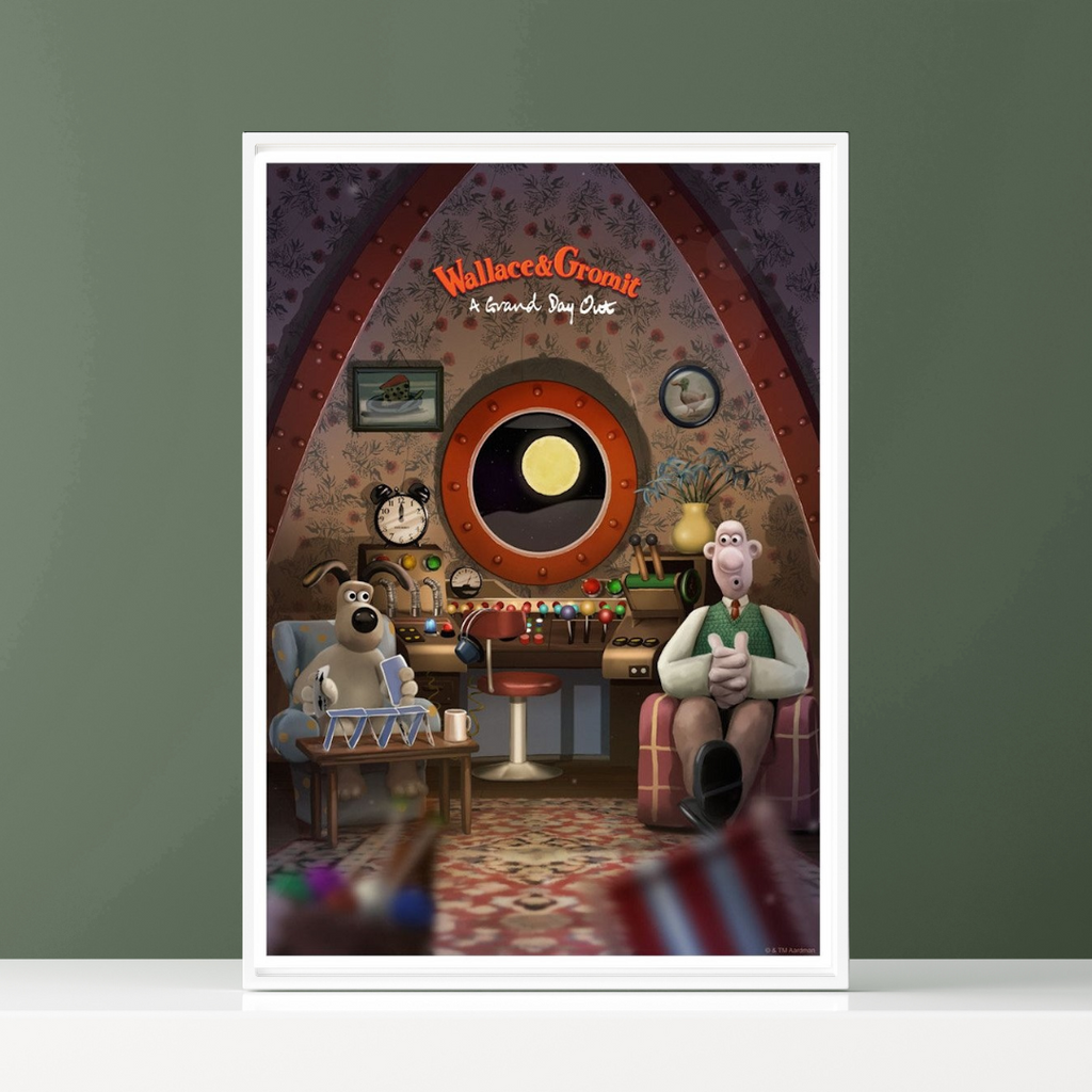 Wallace & Gromit: A Grand Day Out Print