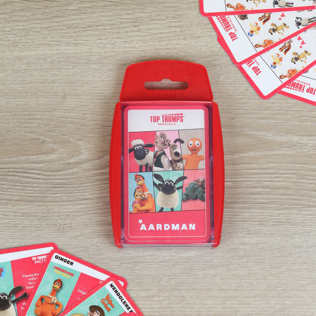 Aardman Top Trumps