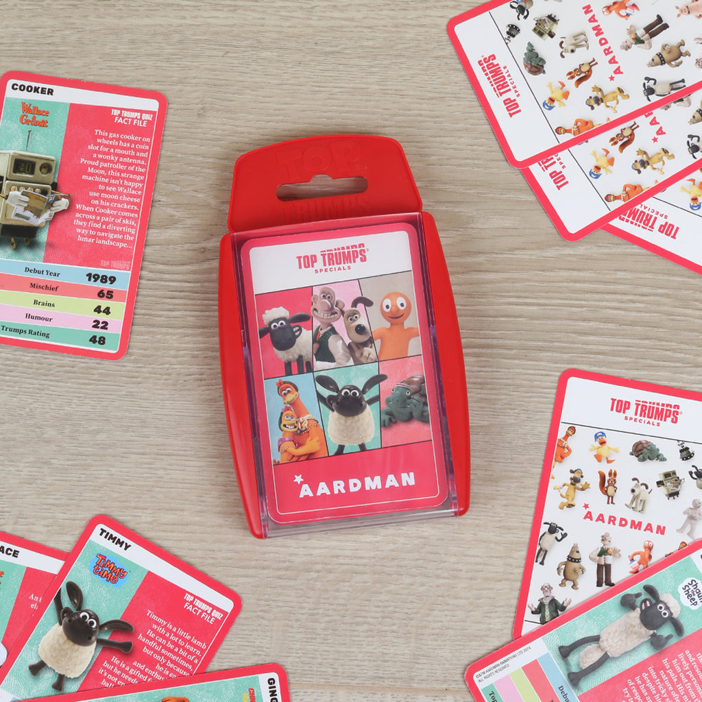 Aardman Top Trumps