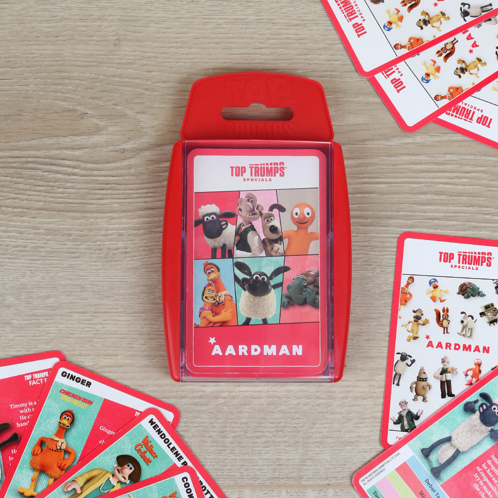 Aardman Top Trumps