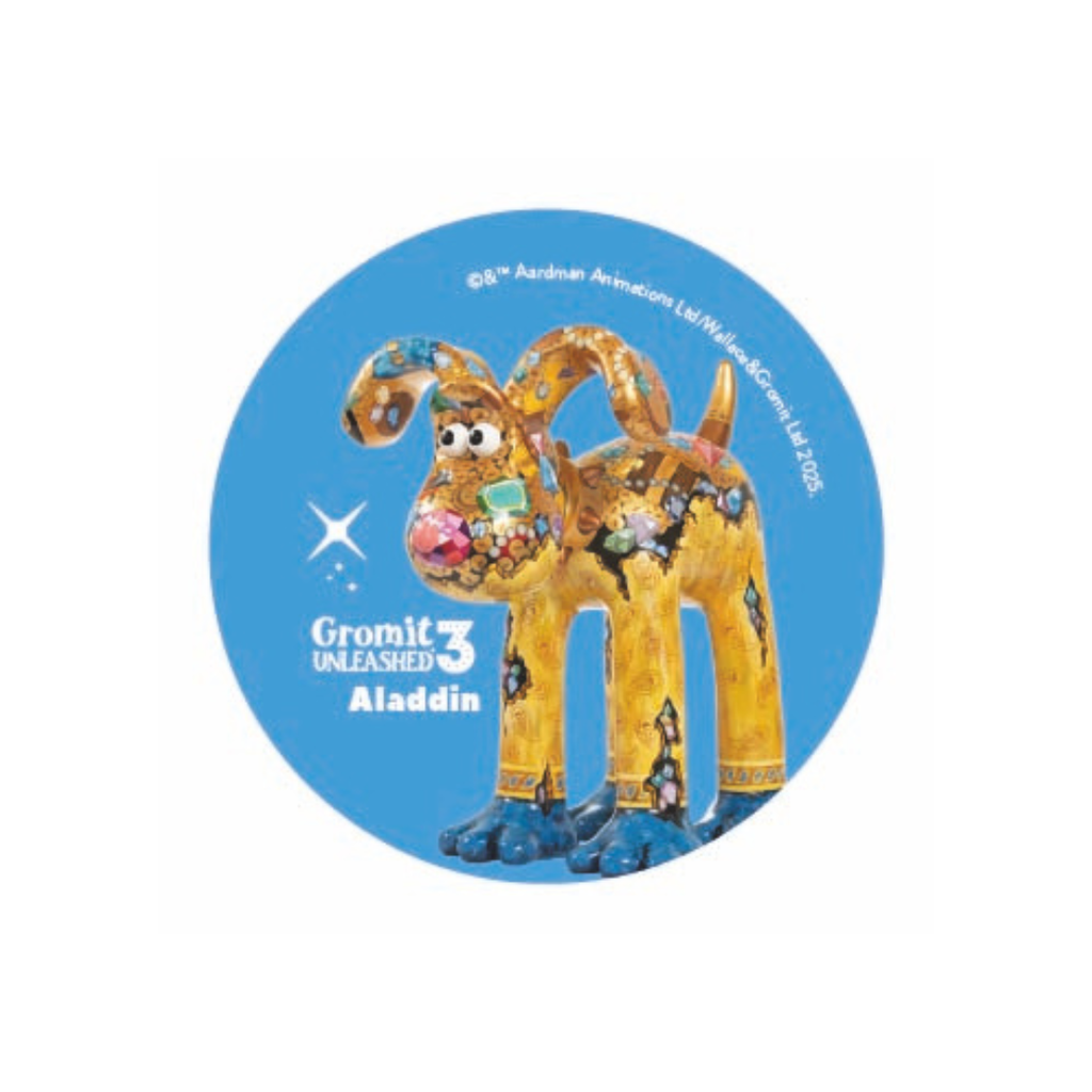 Gromit Unleashed 3 Button Badges