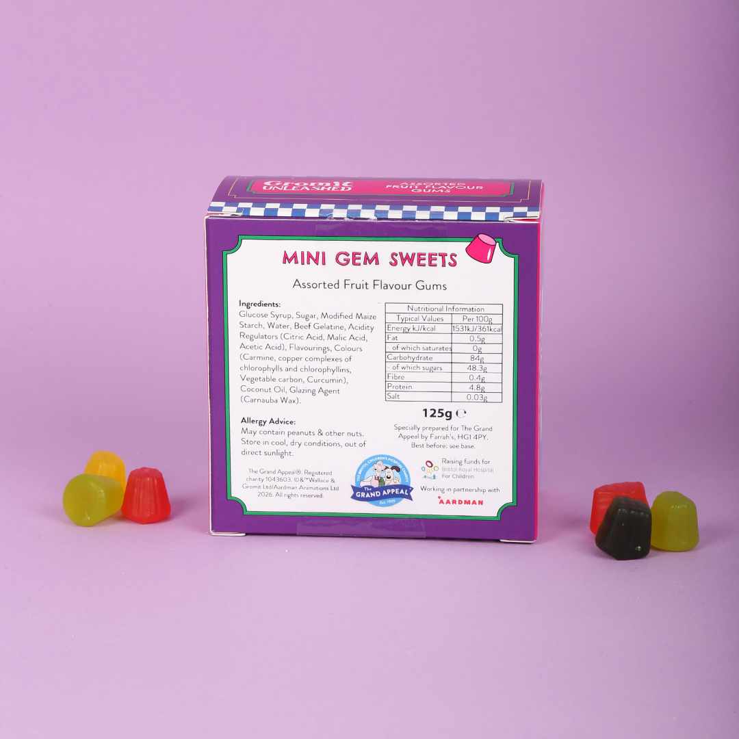 Aladdin Mini Gem Sweets – Gromit Unleashed Shop