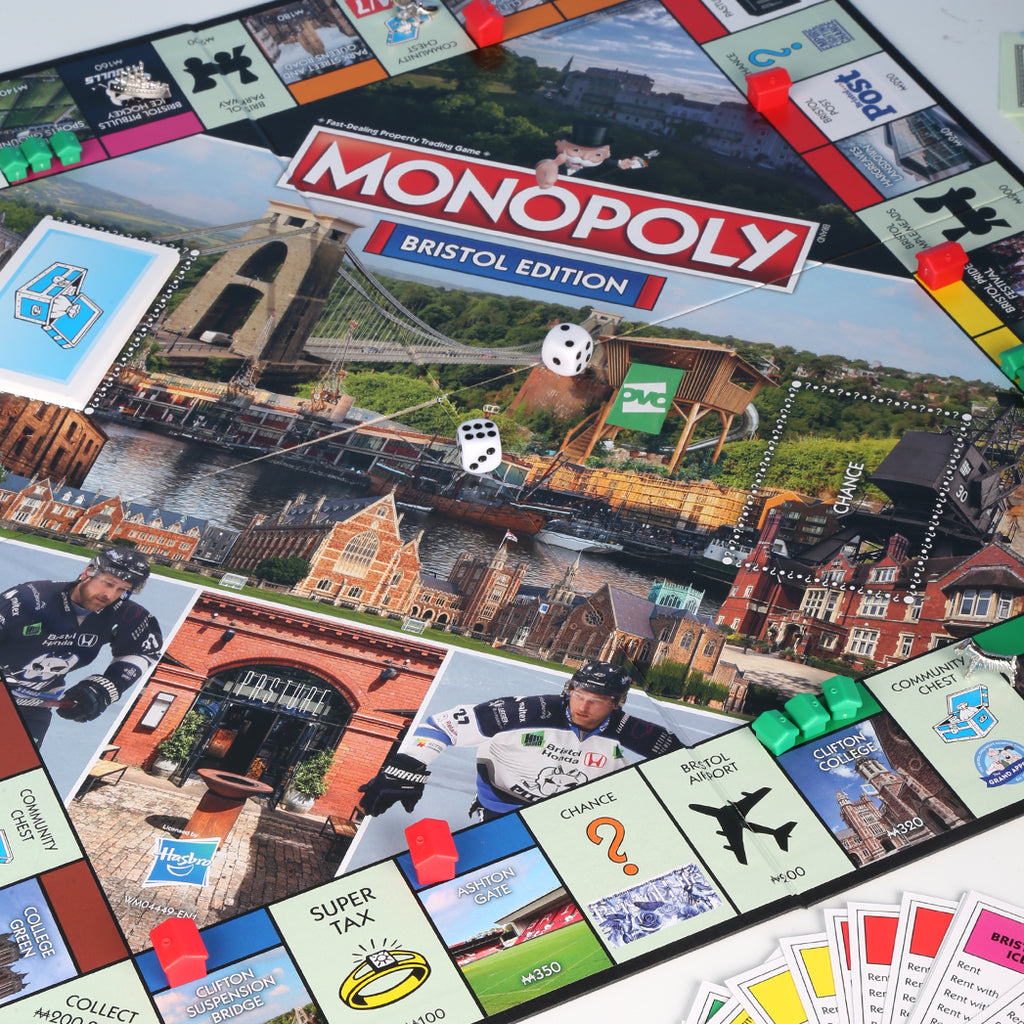 Bristol edition Monopoly board. 