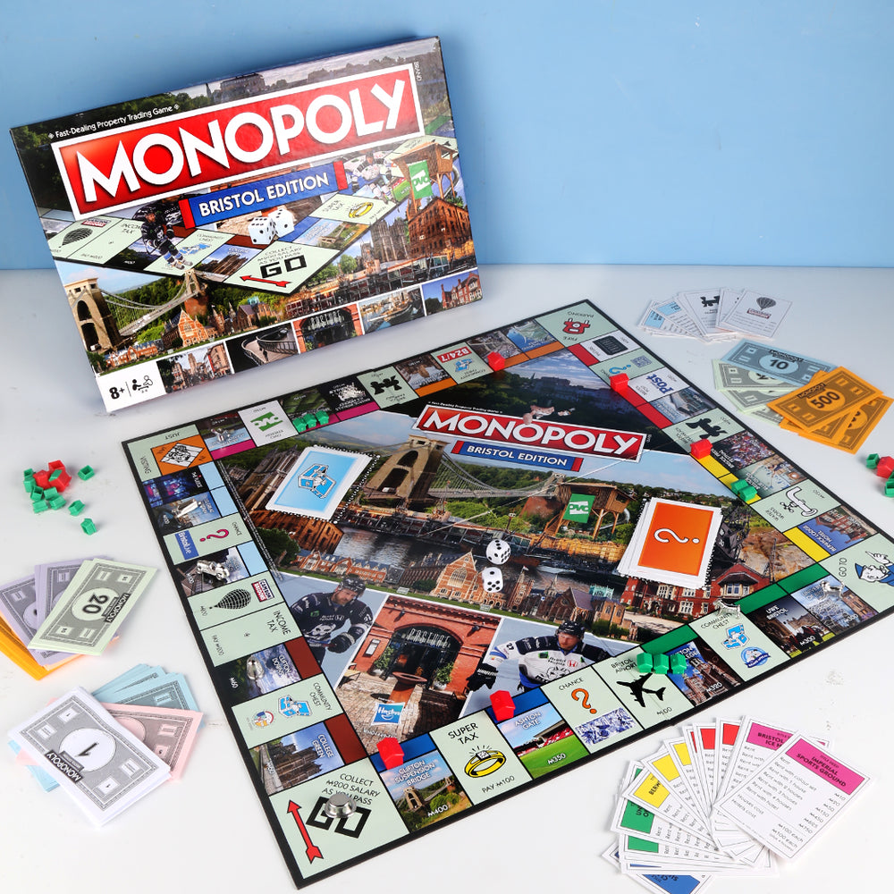 Winning Moves Bristol Monopoly Board Game