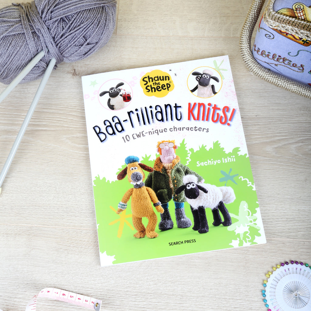 'Baa-rilliant Knits!' Shaun the Sheep official pattern book by Aardman and Sachiyo Ishii