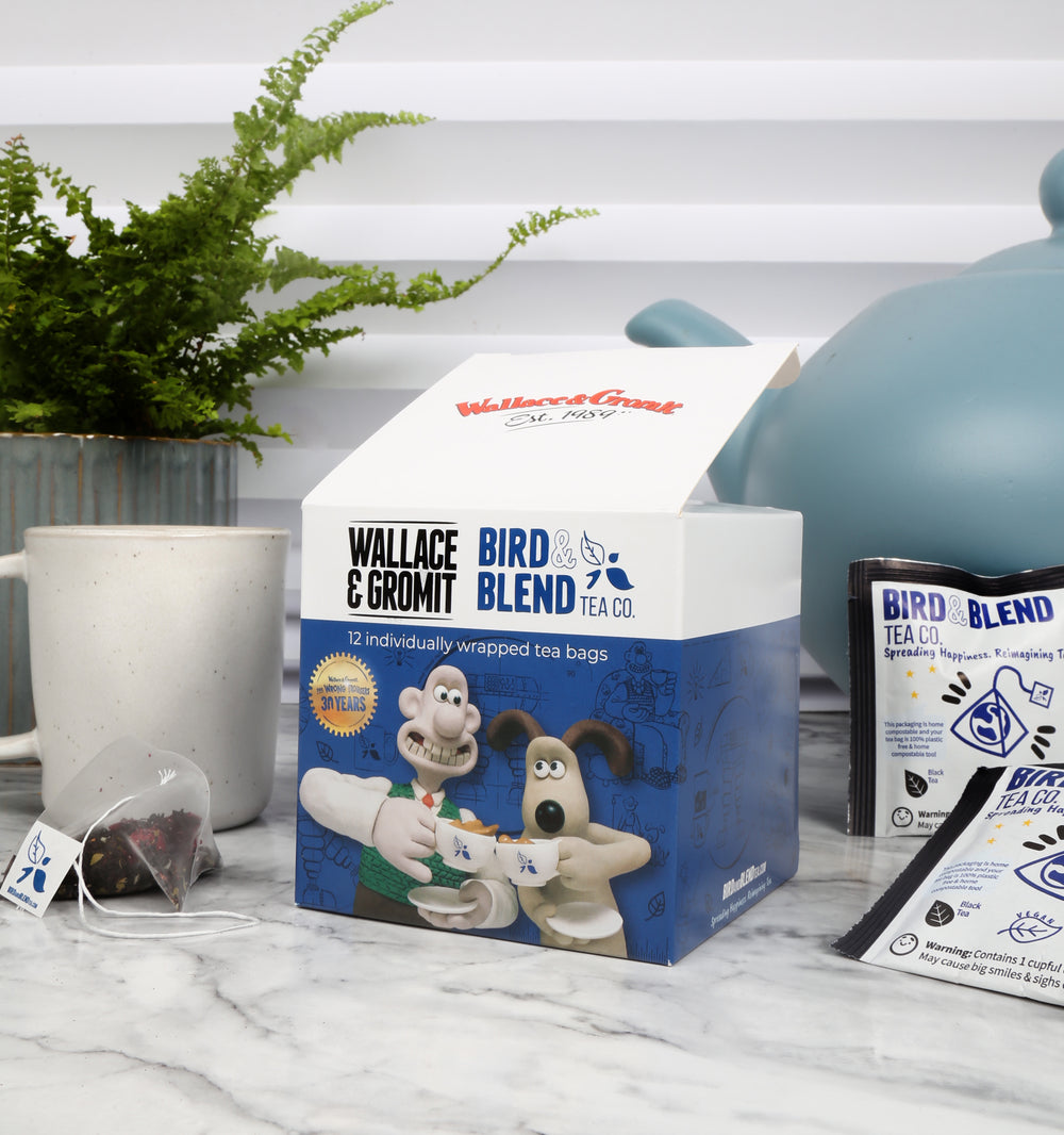 Wallace & Gromit Bird & Blend Tea Co. Tea Gift Box