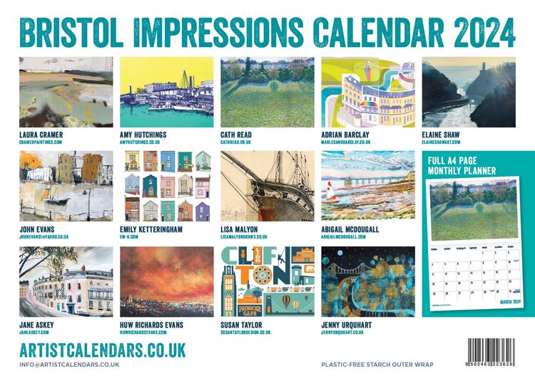 Bristol Impressions Calendar 2024