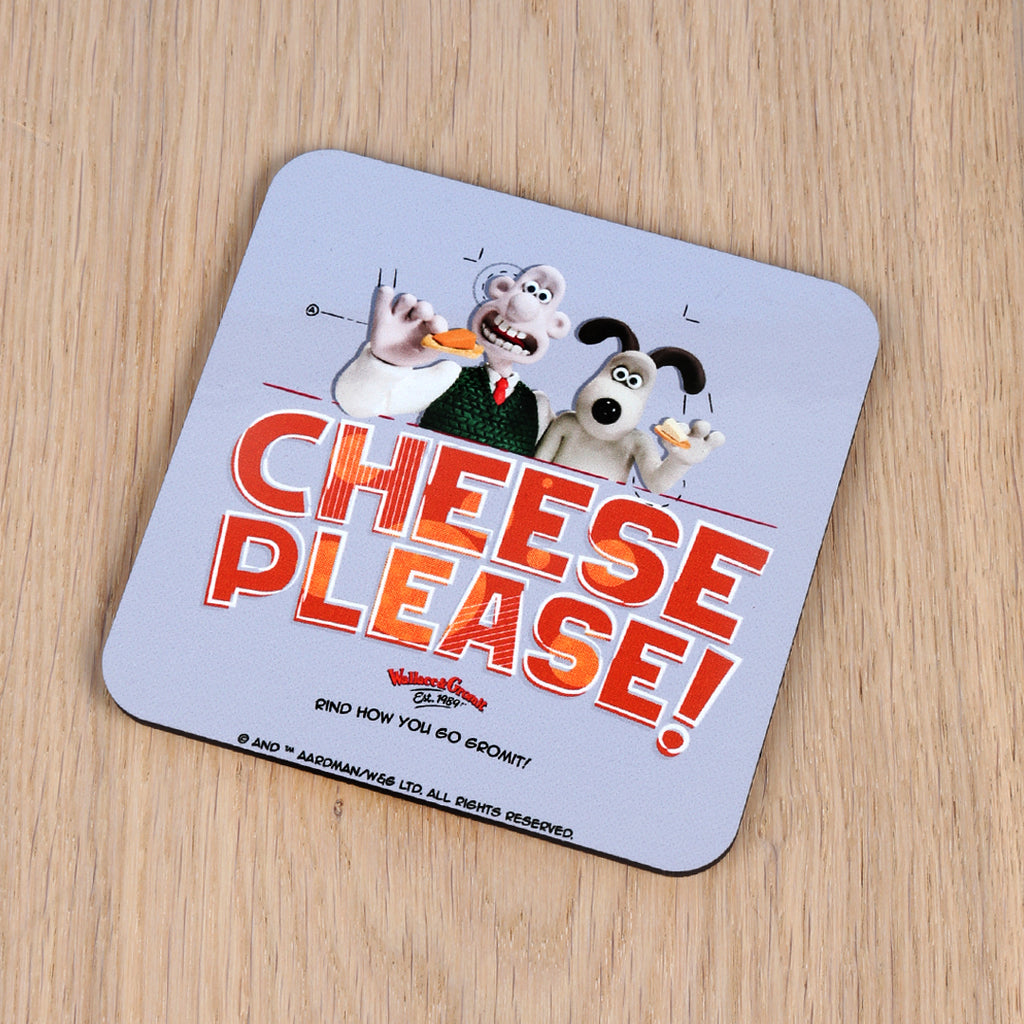 Wallace & Gromit Cheese Please Coaster