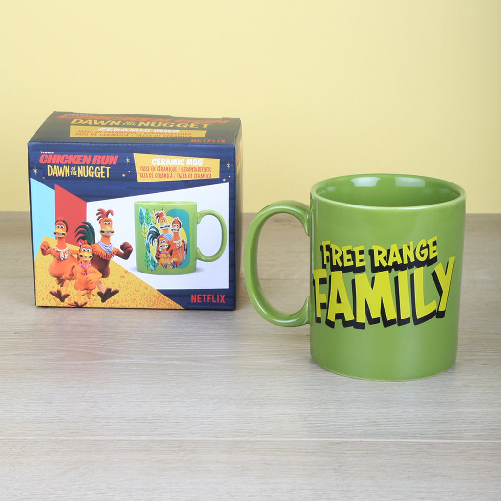 Chicken Run 'Free Range Family' Mug