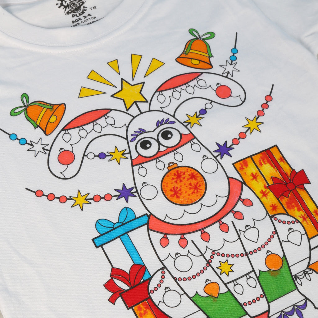 Colour Your Own Christmas Noël T-shirt