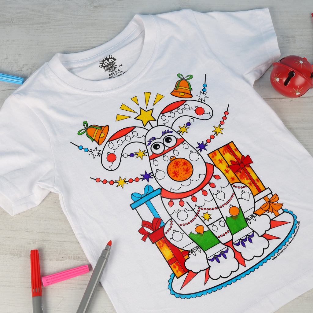 Colour Your Own Christmas Noël T-shirt
