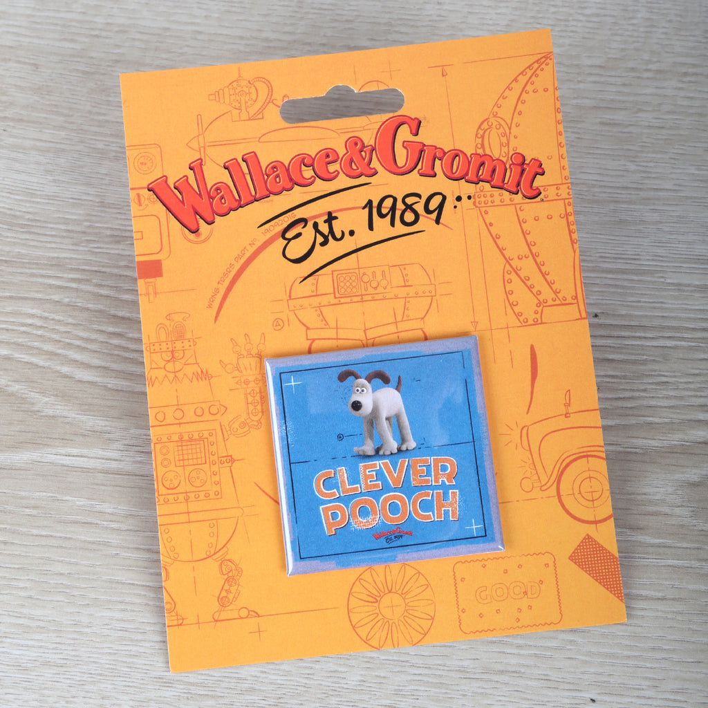 Wallace and Gromit Clever Pooch Gromit Magnet