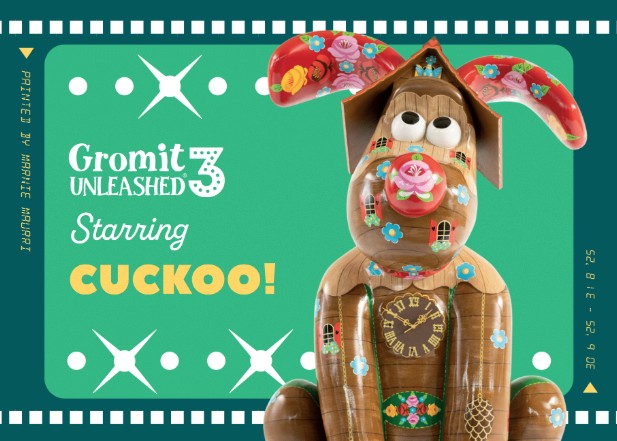 Gromit Unleashed 3 Postcards