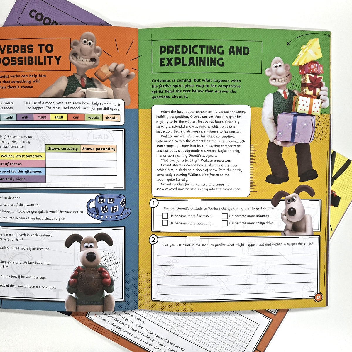 Making Learning Fun: Wallace &amp; Gromit English 9-11 Activity Book ...