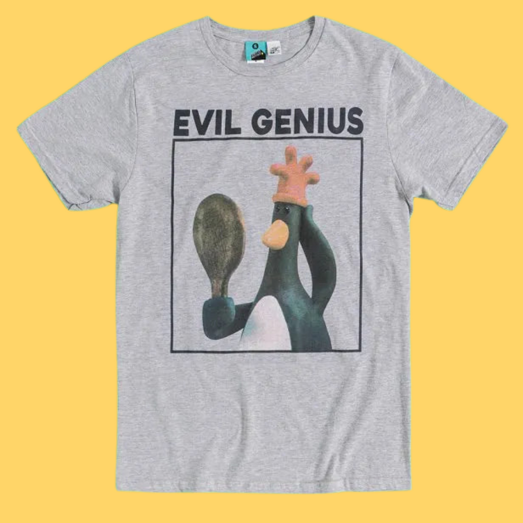 Feathers McGraw Evil Genius T-Shirt