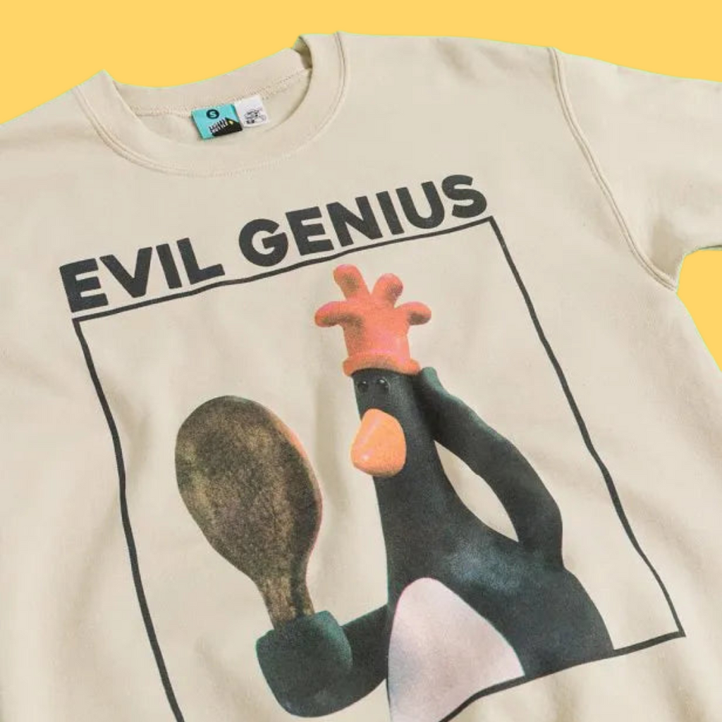 Feathers McGraw Evil Genius Sweatshirt