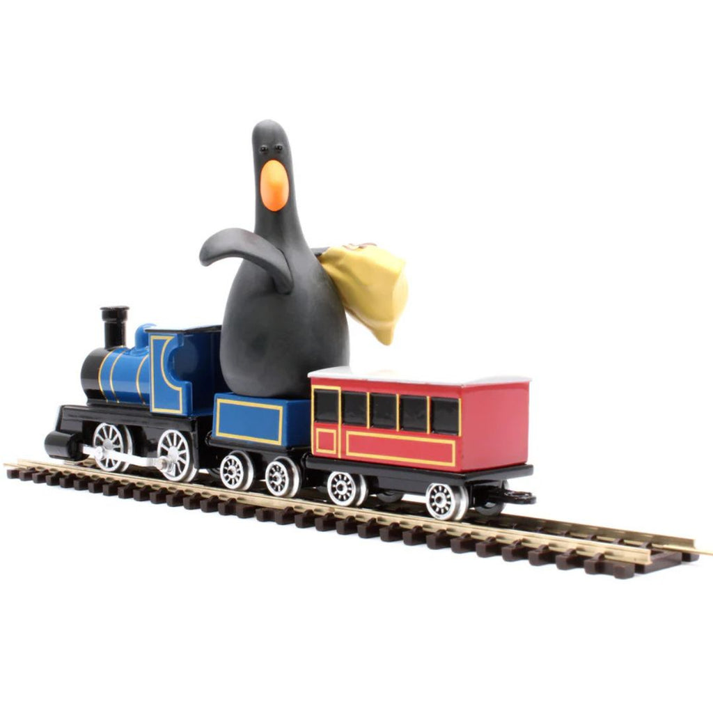 Feathers McGraw Wallace & Gromit 'The Wrong Trousers' Train Set