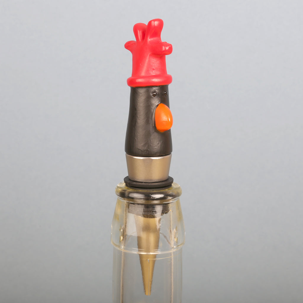 Feathers McGraw Bottle Stopper