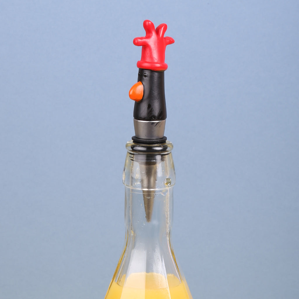 Feathers McGraw Bottle Stopper