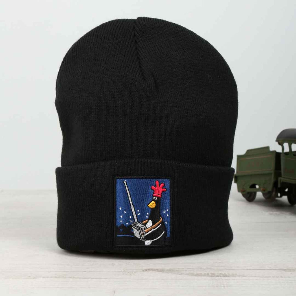 Feathers McGraw Remote Control Embroidered Beanie Hat