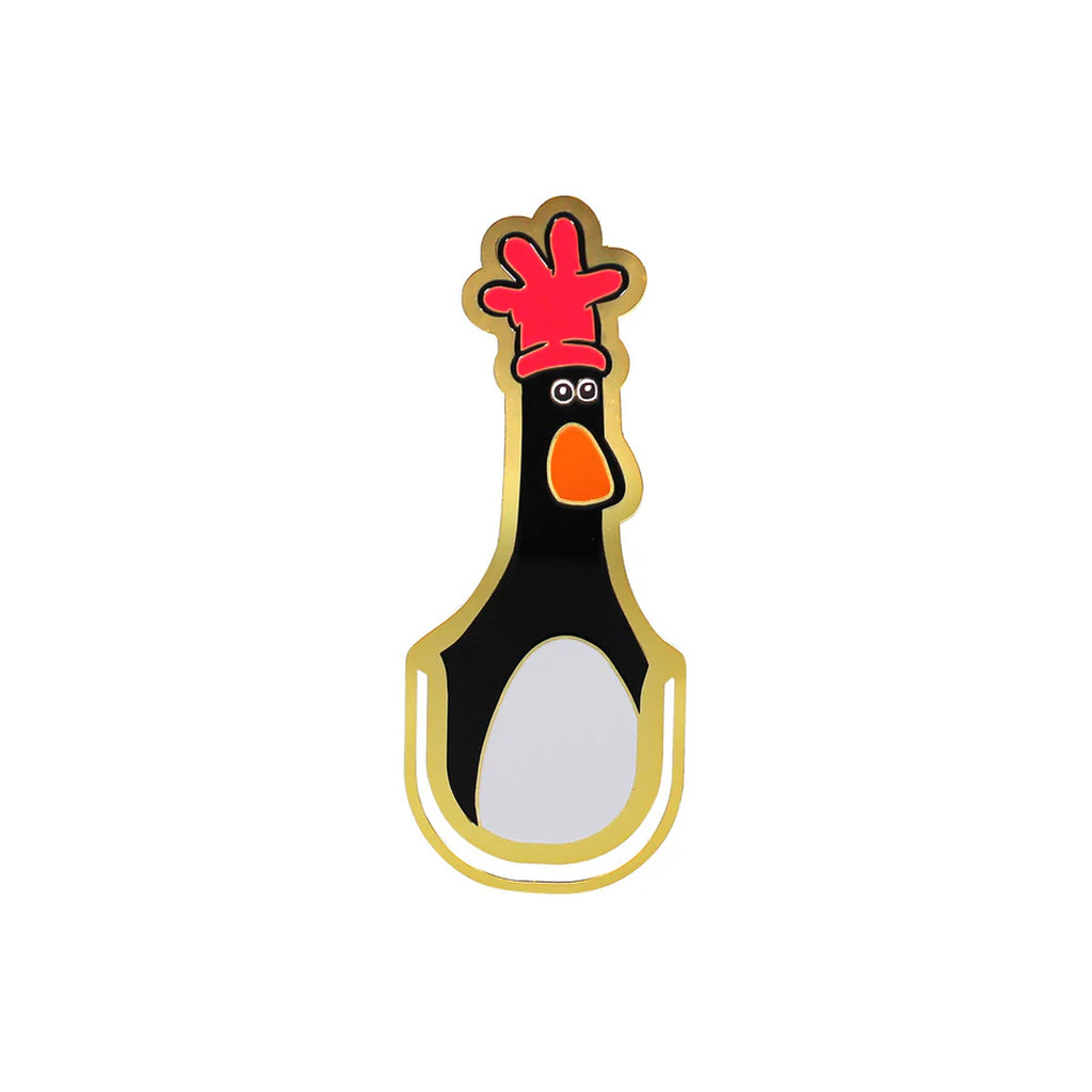 Feathers McGraw Metal Bookmark