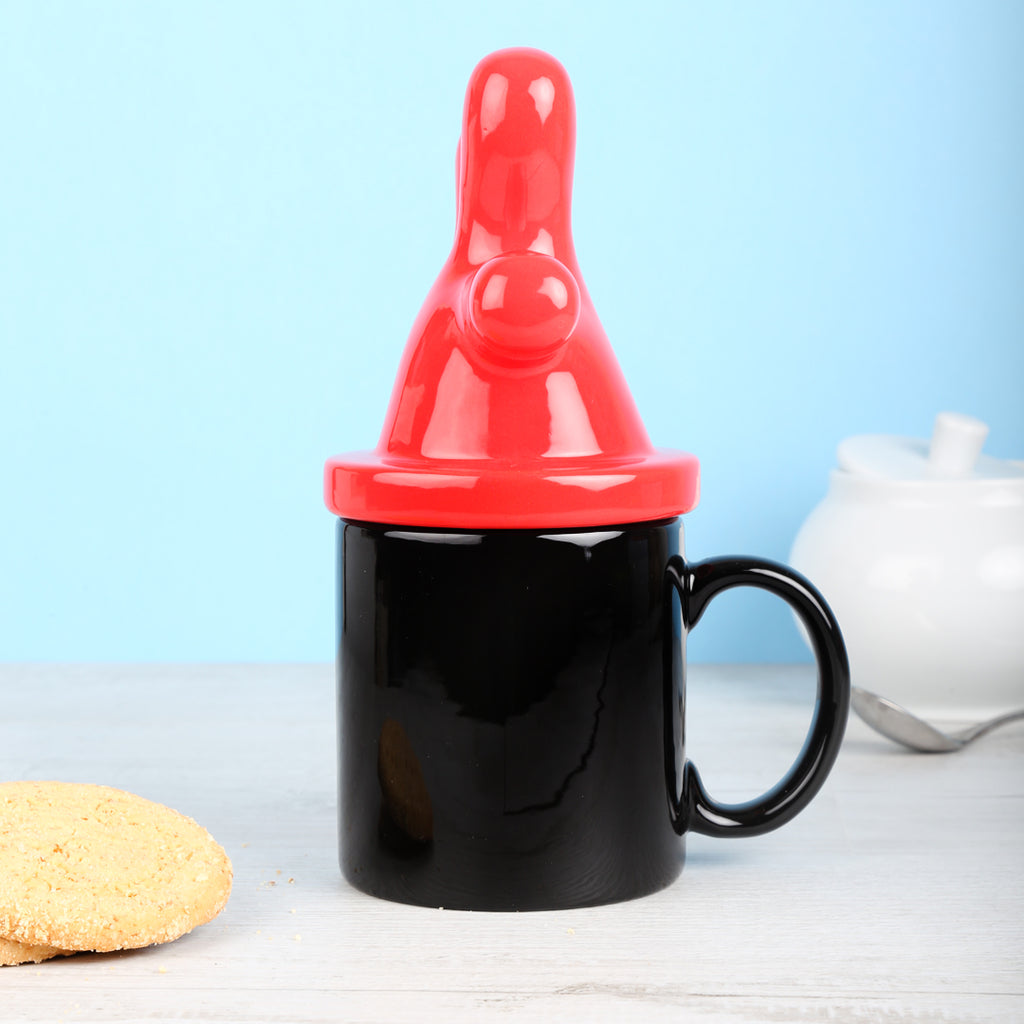 Feathers McGraw Head Mug With Lid