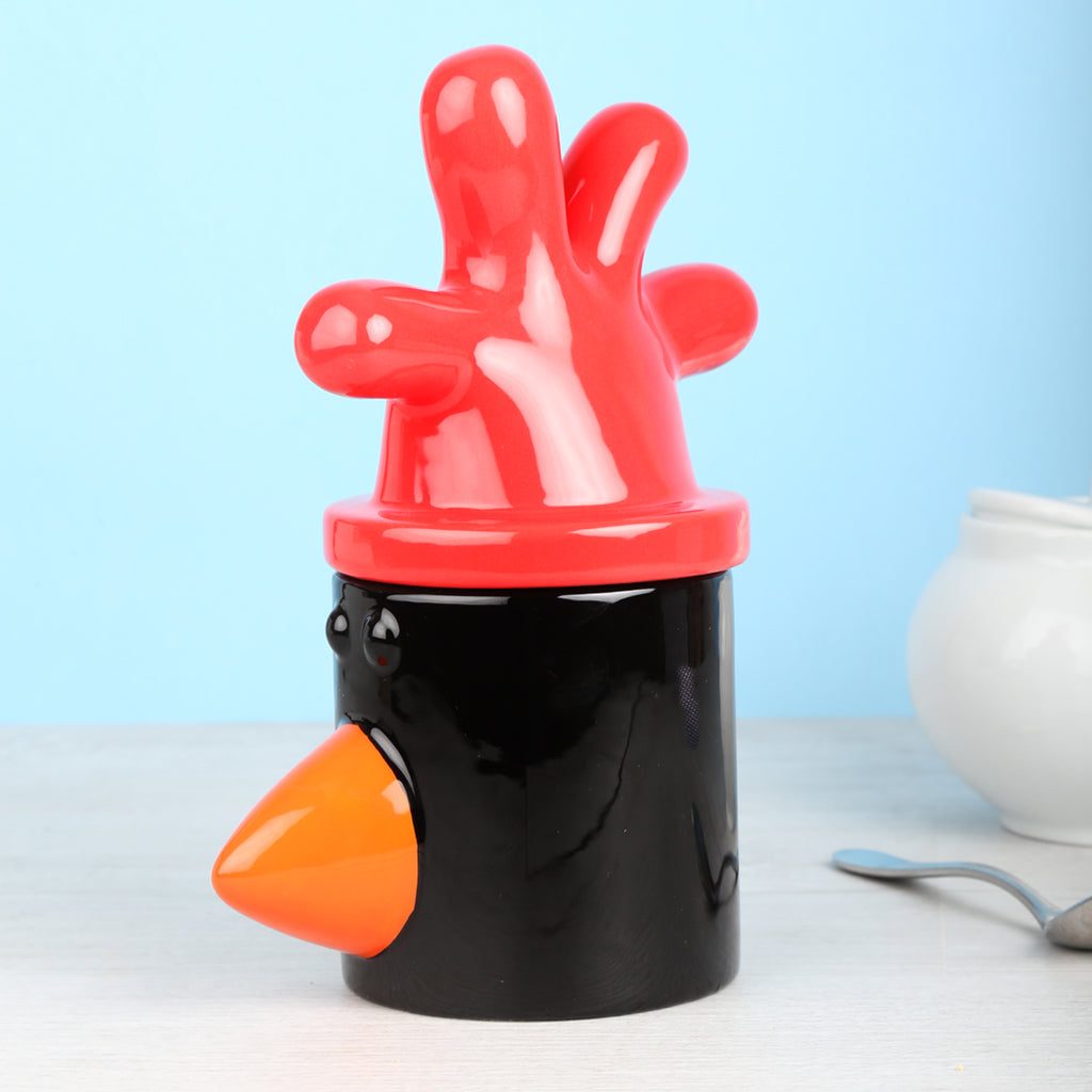 Feathers McGraw Head Mug With Lid