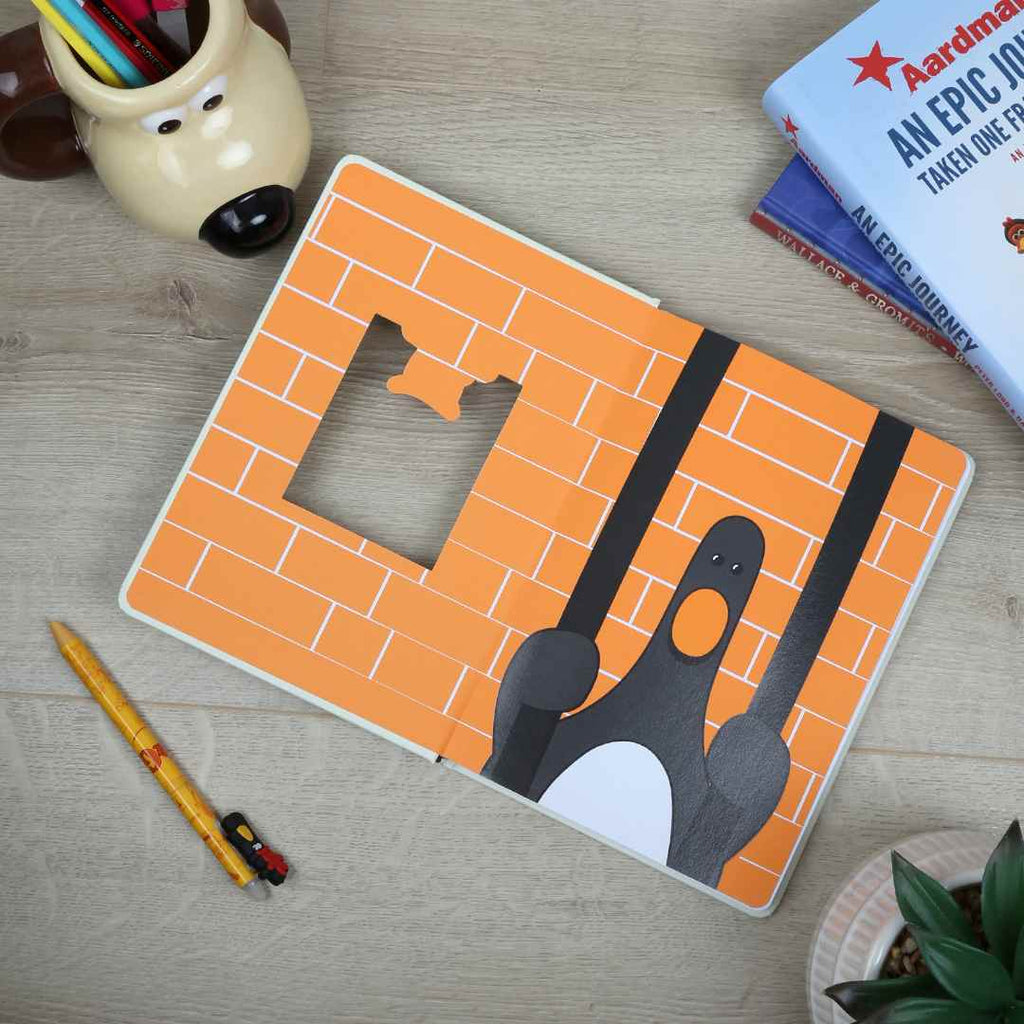 Wanted! Feathers McGraw Die Cut Hardback Notebook