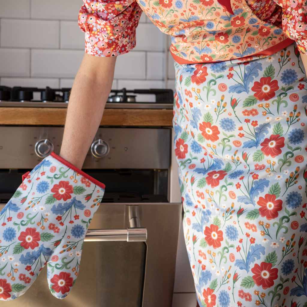 Inspired by Florals Cotton Apron