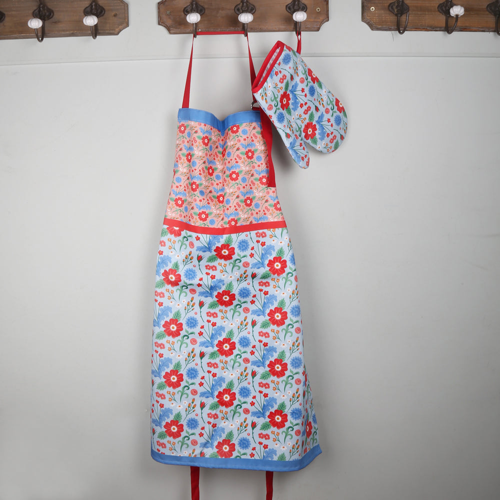 Inspired by Florals Cotton Apron