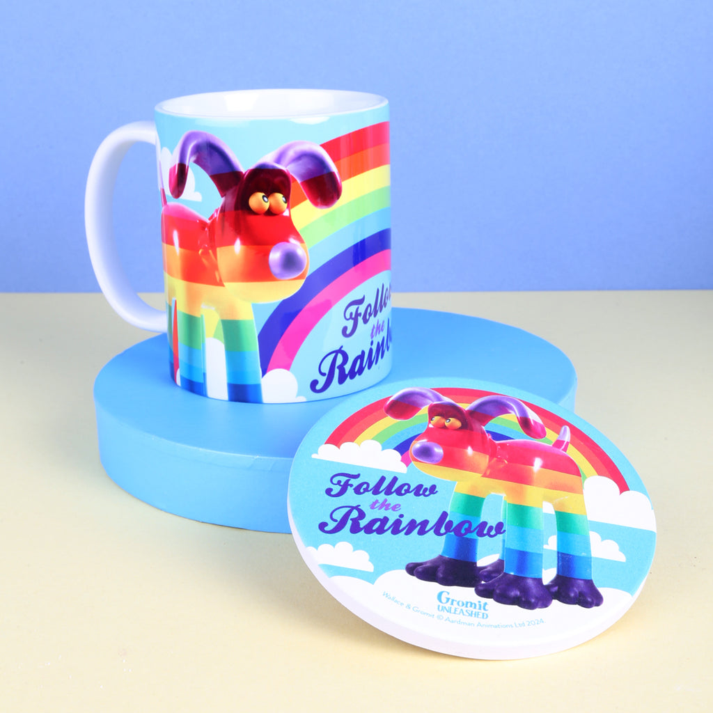 Roger Follow the Rainbow Sculpture Mug