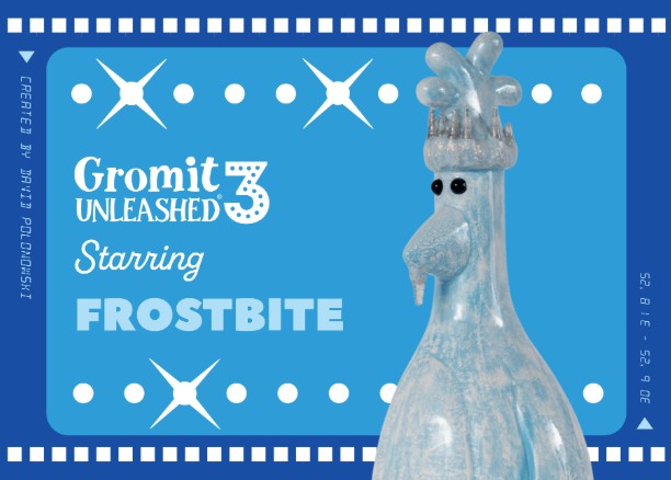 Gromit Unleashed 3 Postcards