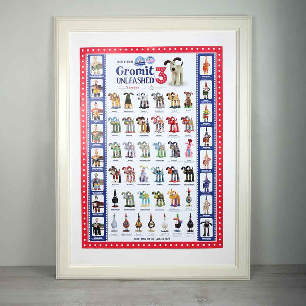Gromit Unleashed 3 Official Trail Poster – Gromit Unleashed Shop