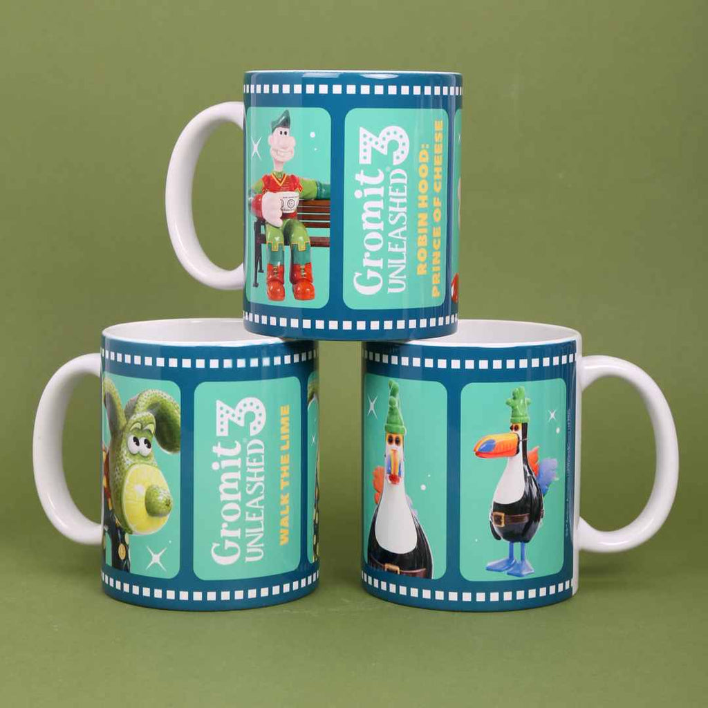 Gromit Unleashed 3 Mugs