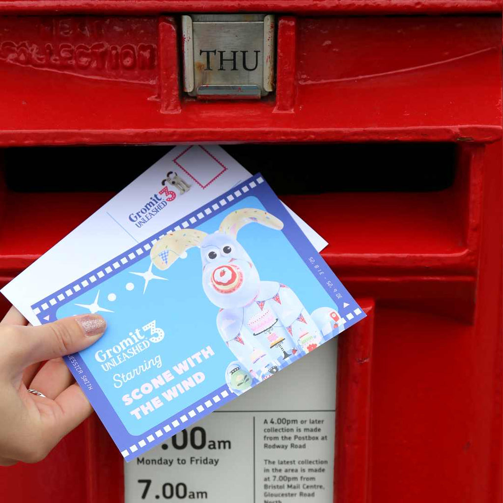 Gromit Unleashed 3 Postcards