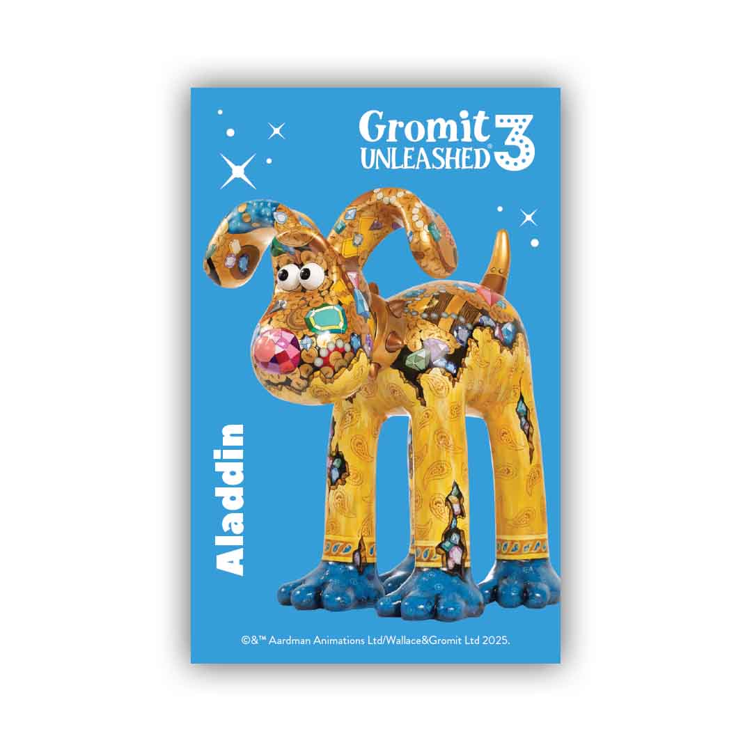 Gromit Unleashed 3 Keyrings – Gromit Unleashed Shop