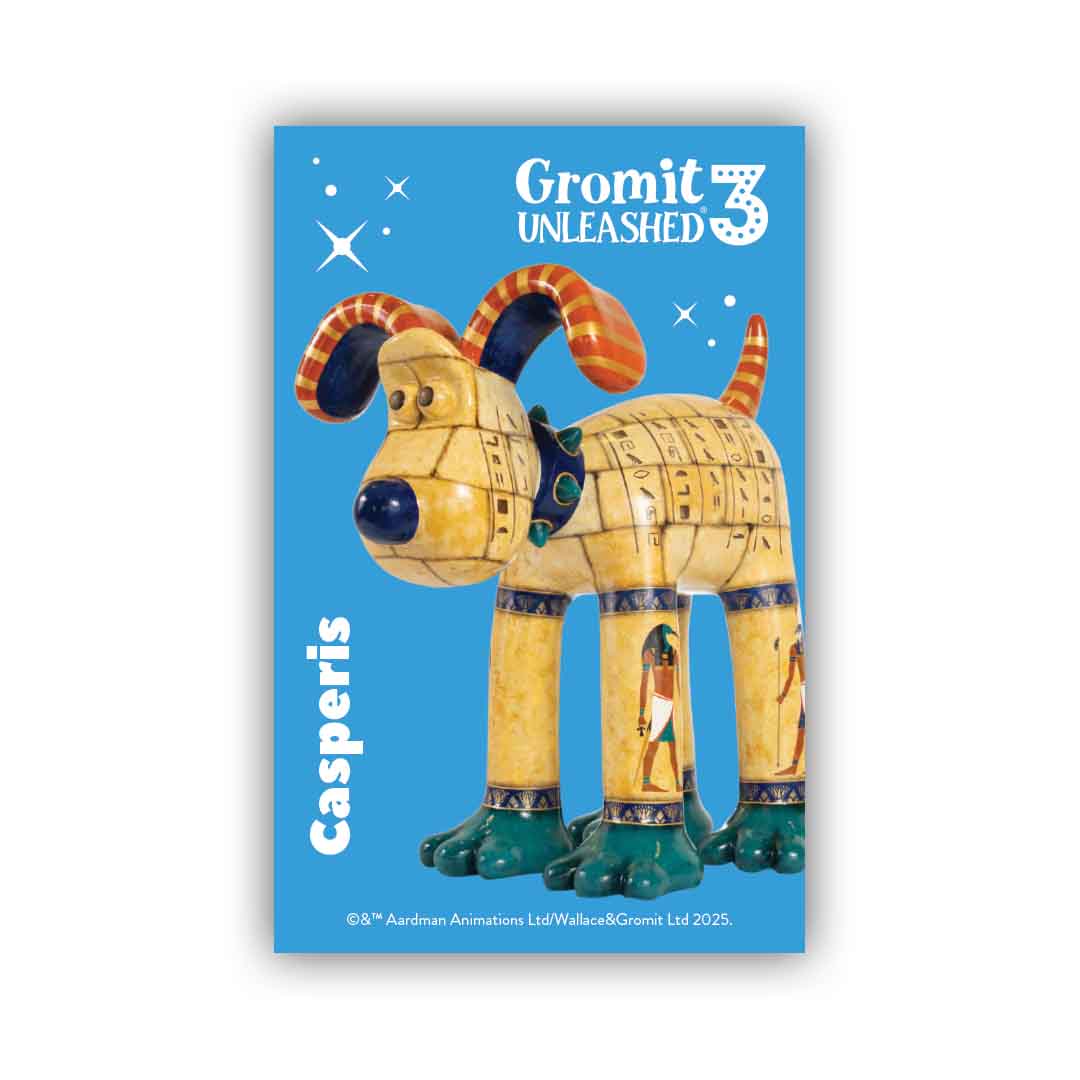 Gromit Unleashed 3 Keyrings – Gromit Unleashed Shop