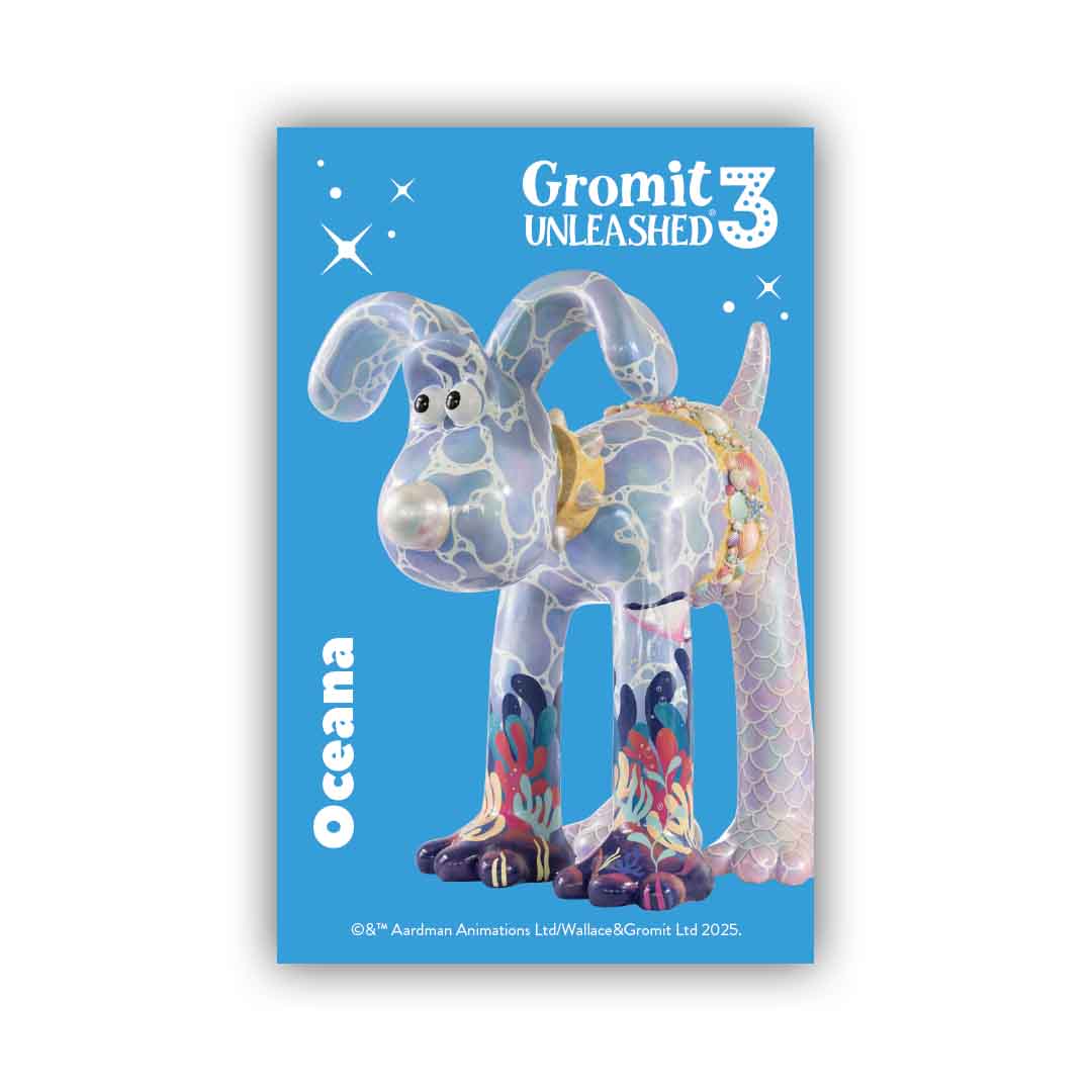 Gromit Unleashed 3 Keyrings – Gromit Unleashed Shop